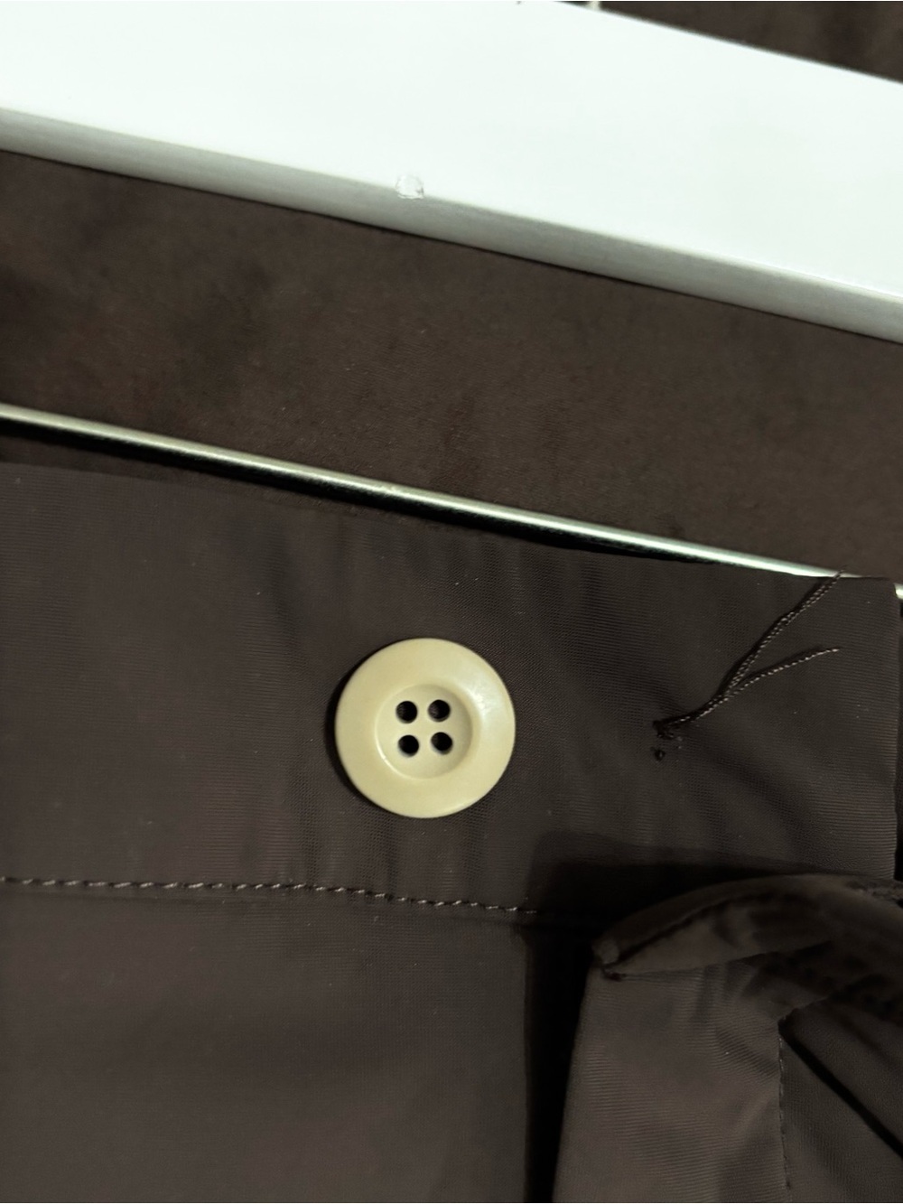 RUTI The Wide Ish Chocolate Brown Trousers Pants - Picture 9 of 10